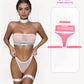 4 Piece Sheer Mesh Bra and Thong Set