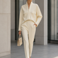 Luxe Oversized Shirt & Tailored Trouser Two-Piece Set