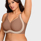 Comfortable Wireless Full Coverage Jelly Smoothing Bra