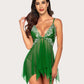 Lace Front Closure Night Dress