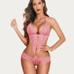 Deep V Lace One Piece Teddy
