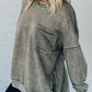 Terry Acid Wash Pullover (Buy 2 Free Shipping)