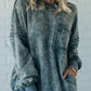 Terry Acid Wash Pullover (Buy 2 Free Shipping)