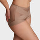 High-Waist Cross Compression Shaping Panties （6 Pack）
