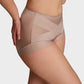 High-Waist Cross Compression Shaping Panties （6 Pack）