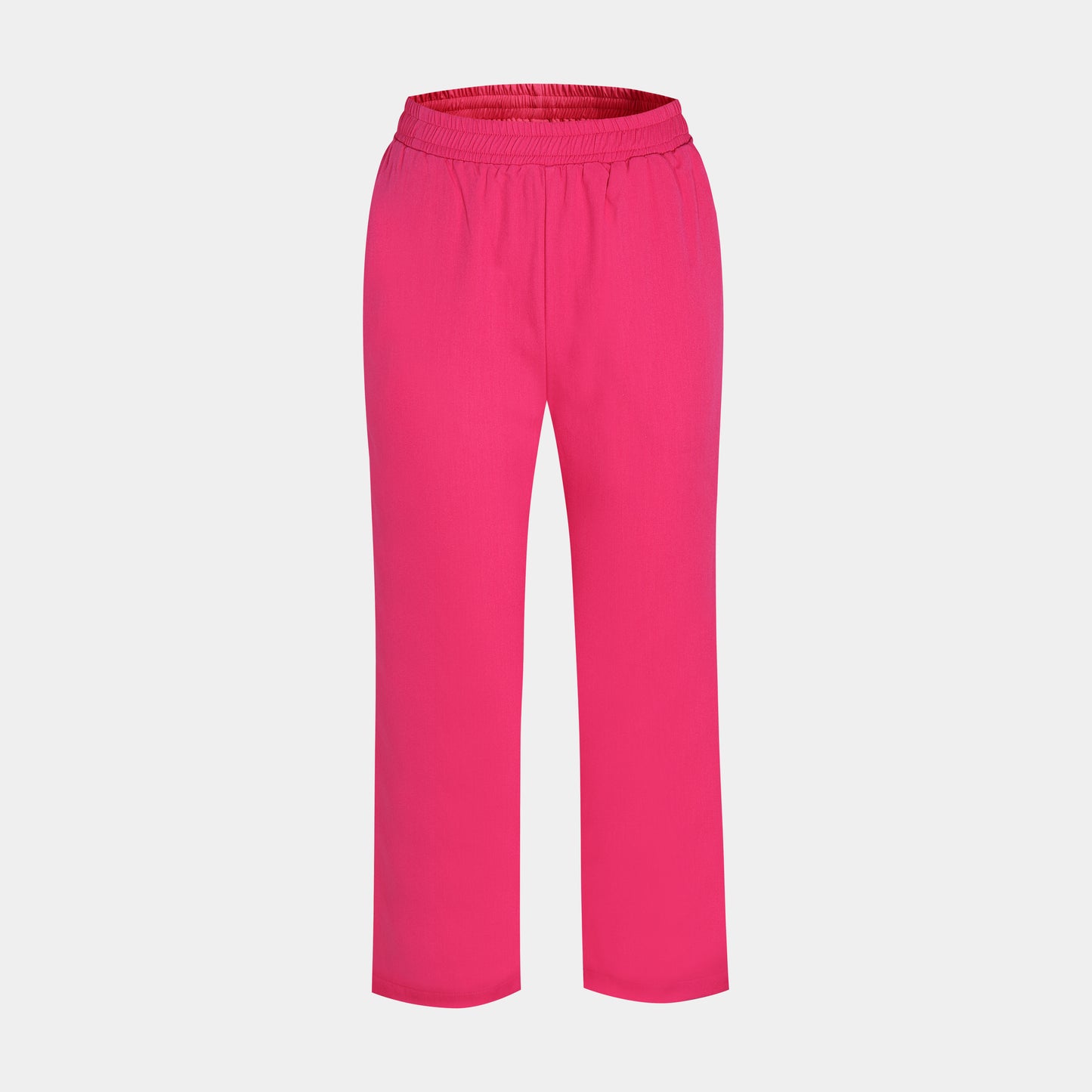 Women's Fashion Scrub Pants With Elastic Waistband
