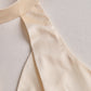 Stylish Satin Halter-Neck Mini Dress