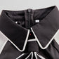 Stylish Sleeveless Halter Neck Blouse With Bold Contrast Trim