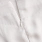 Elegant White Draped Top with Button Detail