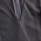 Sophisticated Sleeveless Peplum Jumpsuit In Charcoal Gray