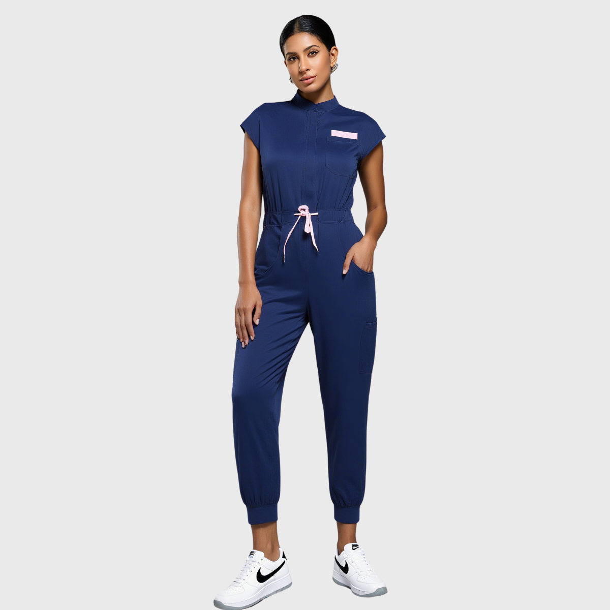 Women's 7 Pockets Jogger Scrub Jumpsuit™