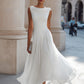 Draped Neck Sleeveless Pleated Midi Dress