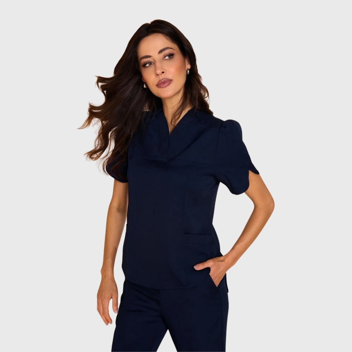 Lena Scrub Top