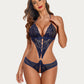 Deep V Lace One Piece Teddy