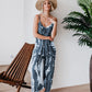 🩷Plus Size Women Fashion Wide Leg Suspender Jumpsuit with Pockets Curvy Overalls