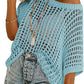 Short Sleeve Casual Crochet Knit Tops（Buy 2 Free Shipping）