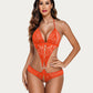 Deep V Lace One Piece Teddy