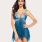 Lace Front Closure Night Dress