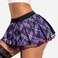 Pleated Costume Mini Skirt with Garter