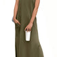 Hot Sale-Women Summer Casual Loose Split Wrinkle-Free Long Dress(Buy 2 Free Shipping)