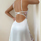 Embroidery Lace Trim Floral Chemise