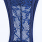 Criss Side Tie Sheer Floral Lace Bodysuits