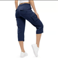 Women's Lightweight Hiking Capris: Quick-Dry, 6 Pockets, Loose Fit