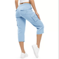 Women's Lightweight Hiking Capris: Quick-Dry, 6 Pockets, Loose Fit