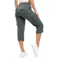 Women's Lightweight Hiking Capris: Quick-Dry, 6 Pockets, Loose Fit