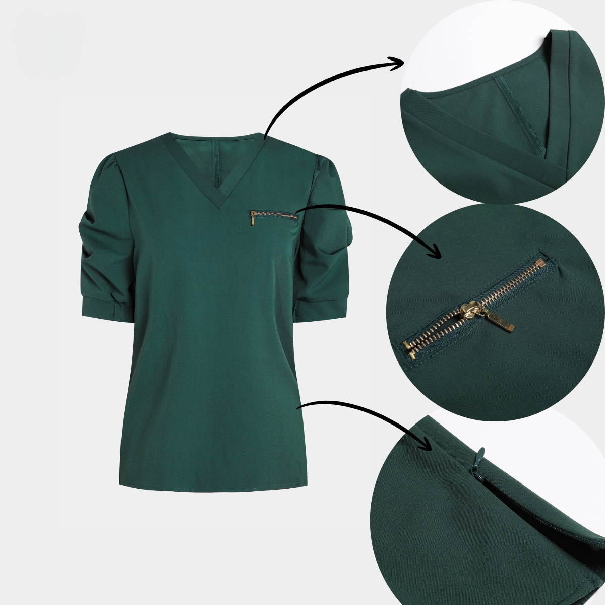 Kayla Scrub Top