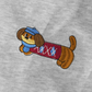 Embroidered Pup Barrel Sweatpants