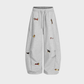 Embroidered Pup Barrel Sweatpants