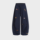 Embroidered Pup Barrel Sweatpants
