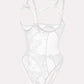 Crotchless Lace Mini Bodysuit