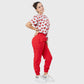 Women's Love Yourself Heart Printed Scrub Set NST13