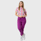 Women's Cute Dental Care Printed Scrub Set NST16