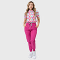 Women's Cute Dental Care Printed Scrub Set NST16