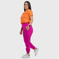 Women's Orange Flower Printed Scrub Set NST26