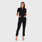 Women's Fashion Straight Leg Slim Fit Scrub Pants