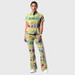 Women's Printed Scrub Set YHSC1