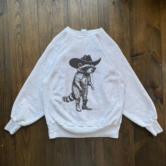 Vintage Cowboy Racoon T-shirt