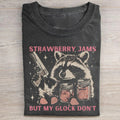 Vintage Strawberry Jams Raccoon T-shirt