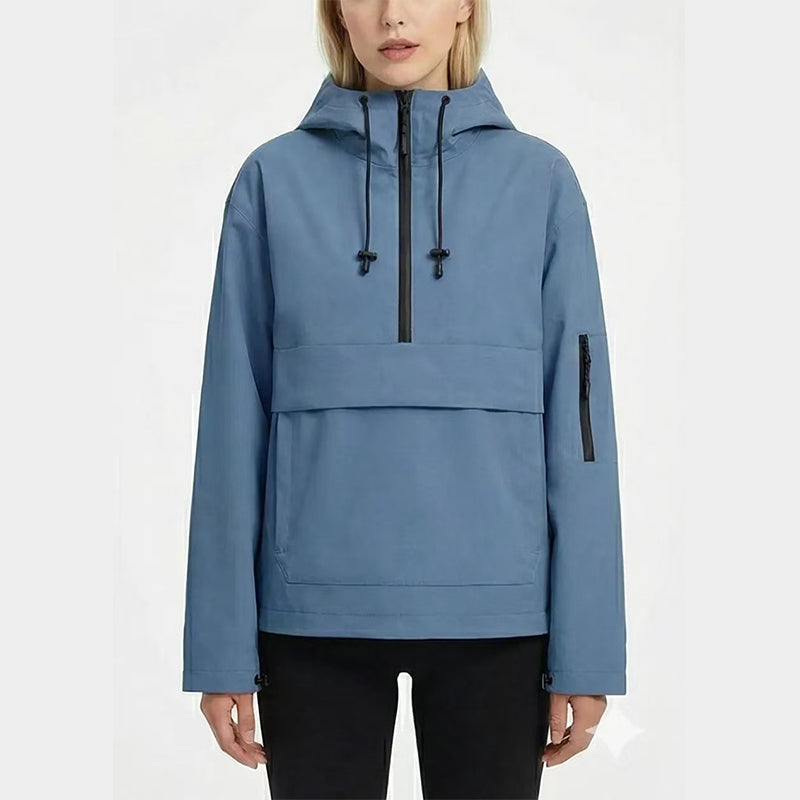 All-Season Waterproof Hoodie | Large Kangaroo Front Pocket & Warm Fleece Lining