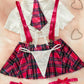 Sexy Fun Schoolgirl Role Play 4 Piece Lingerie Set