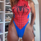 Spider-Man Cosplay Bodysuit Sexy Lingerie