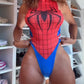 Spider-Man Cosplay Bodysuit Sexy Lingerie