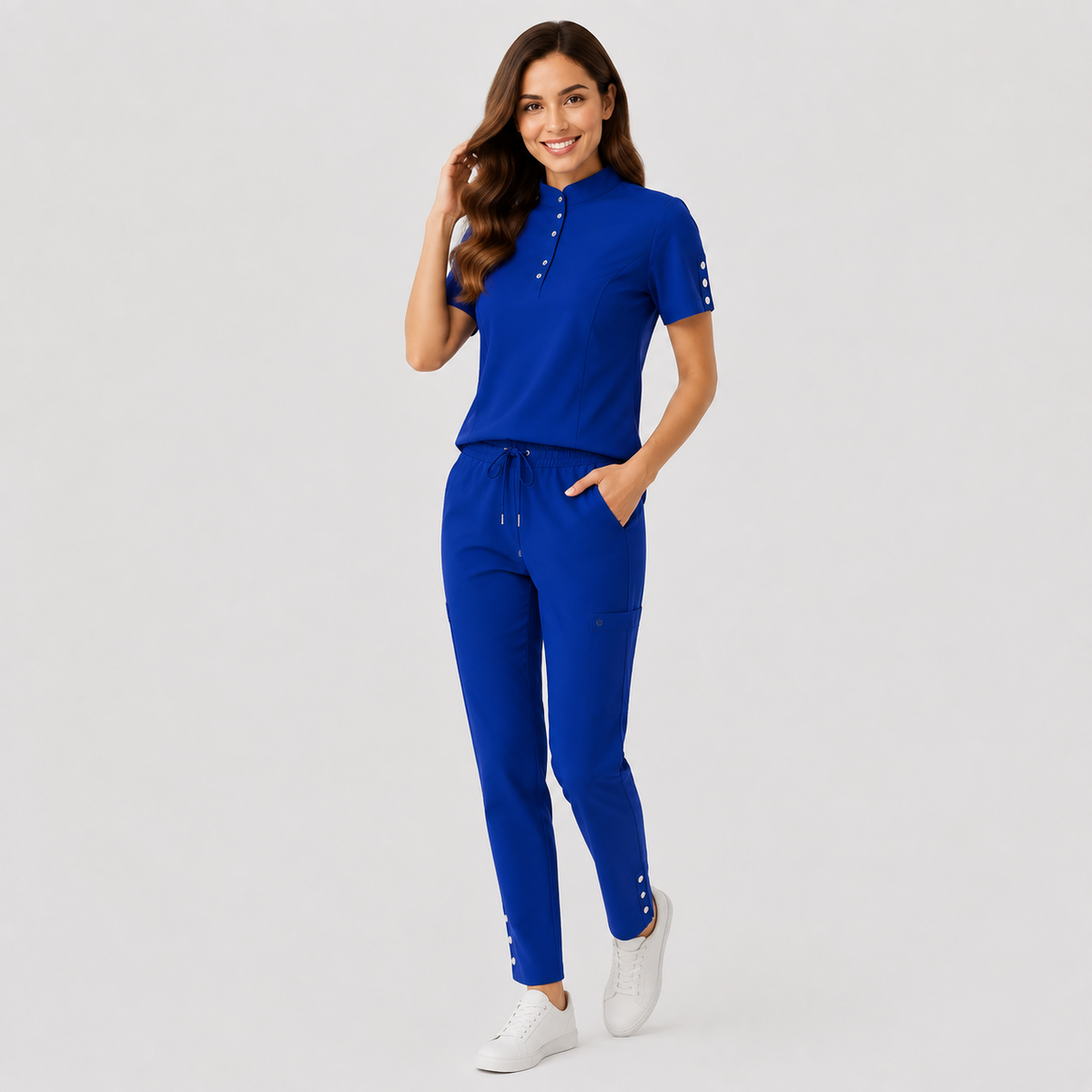 Celine Scrub Top
