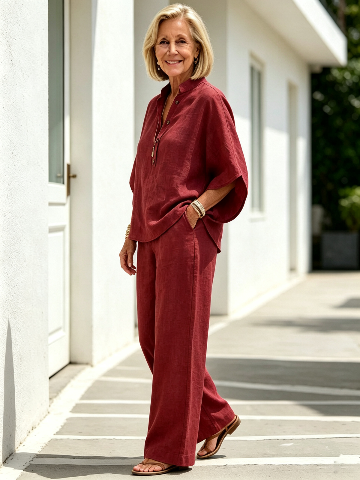 2Pcs Shirt Set Casual Urban Suit Women's Clothing