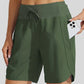 ⏰Hot Sale Women's Active 7 Inseam Athletic Long Running High Wasistband Shorts
