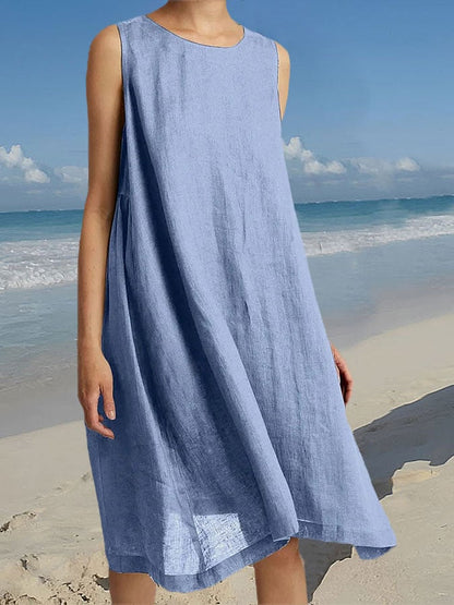 Women's casual sleeveless dress